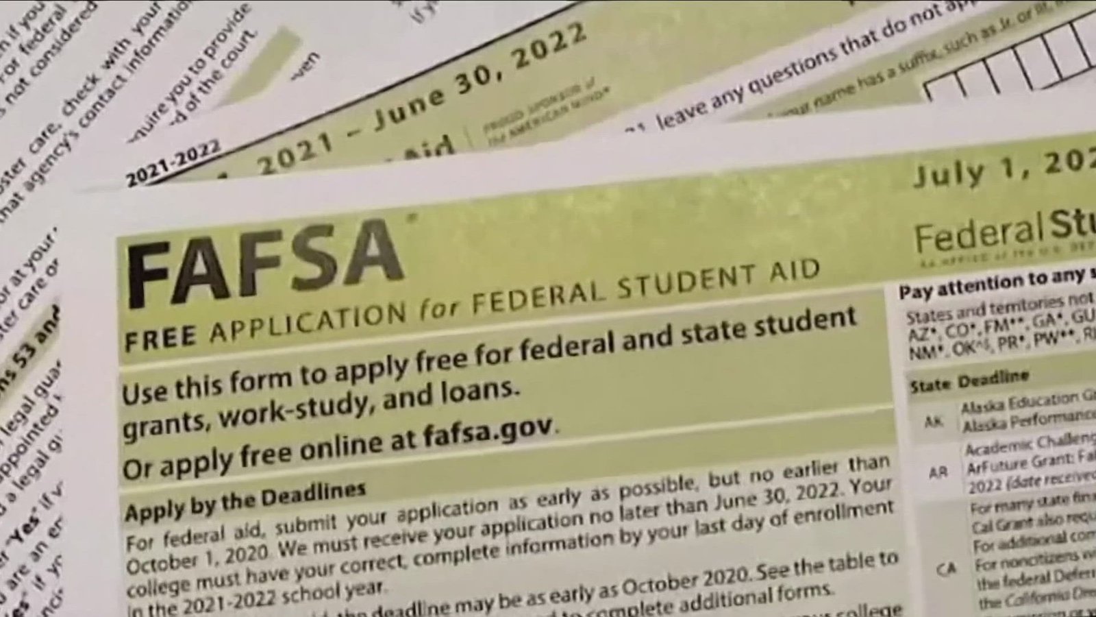 Financial Aid for Students Over 30 in the US